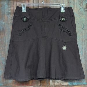 Diesel Black Mini Skirt